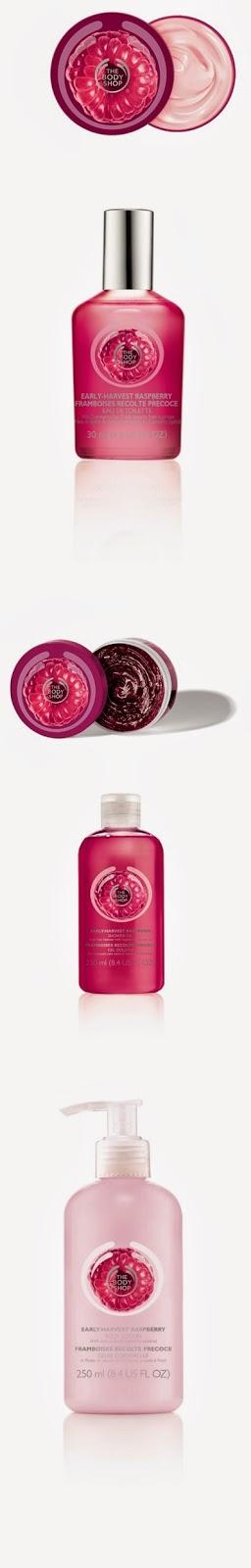 Linea Lampone firmata The Body Shop