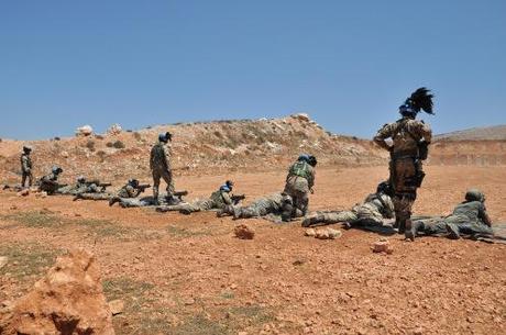 Libano/ Shama. I caschi blu si addestrano con le Forze Armate Libanesi