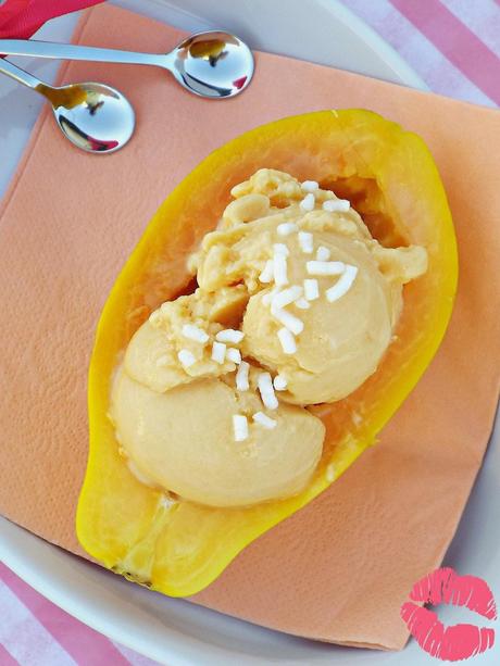 Gelato alla papaya o dovrei dire 