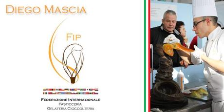 Diego Mascia Membro della Squadra Italiana di pasticceria ai Mondiali FIP 2015