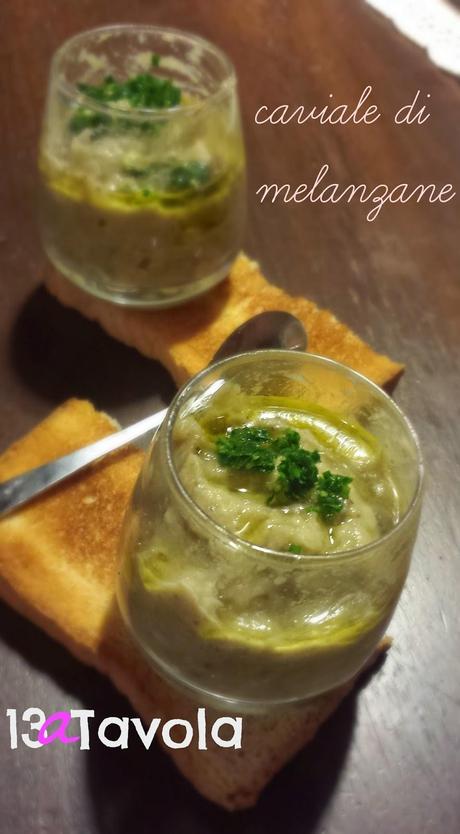 Crema di melanzane o caviale di melanzane