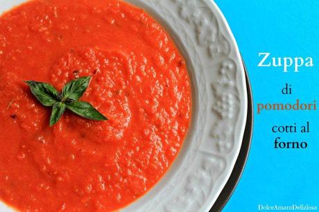 zuppa tiepida di pomodori