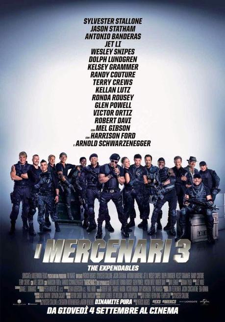 I Mercenari 3: The Expendables - La Première Mondiale Londinese in Diretta