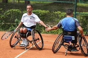 tennis in carrozzina - campionati italiani a squadre - foto Fulvio De Asmundis