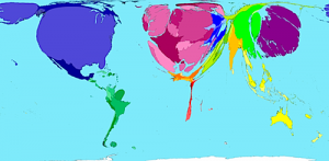 mappa pil del mondo