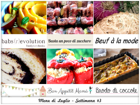 Agosto: Ricette Estive - Menu Stagionale #1