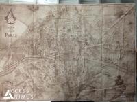 Questa e' la mappa di Assassin's Creed: Unity