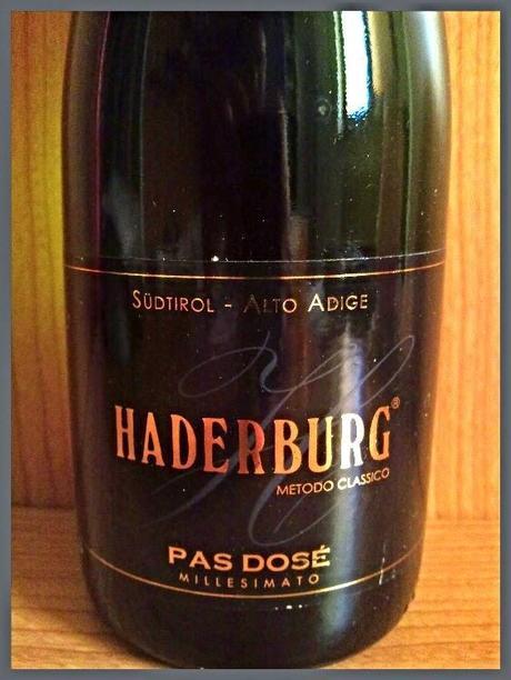 Südtiroler Sekt Alto Adige Spumante Metodo Classico Pas Dosè Millesimato 2007- Haderburg