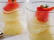 Gelato all’olio pomodorini canditi.