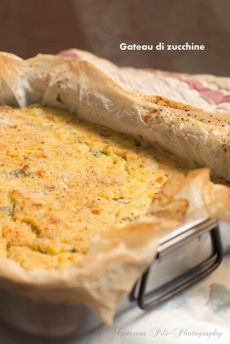 Pasticcio al forno light  di zucchine