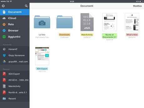 Documents: un file manager completo per iOS