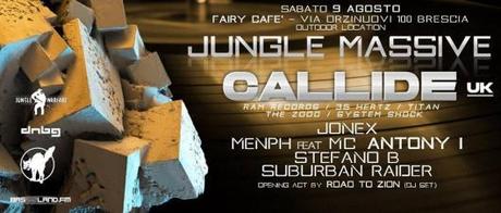 JUNGLE MASSIVE NIGHT   SPECIAL GUEST  W/ CALLIDE(UK)