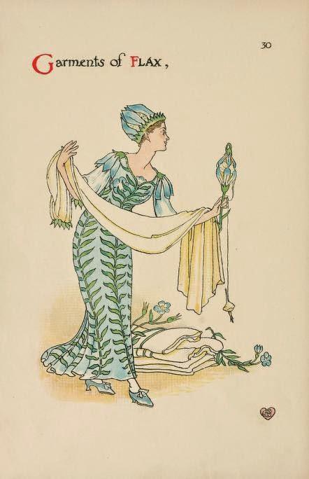 A Flower Wedding by Walter Crane - Lovely Blog Award.