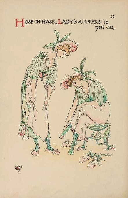 A Flower Wedding by Walter Crane - Lovely Blog Award.