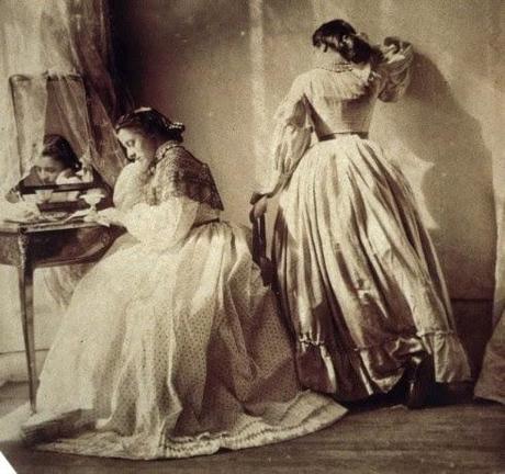 Lady Clementina Hawarden, the first fashion photographer in history.