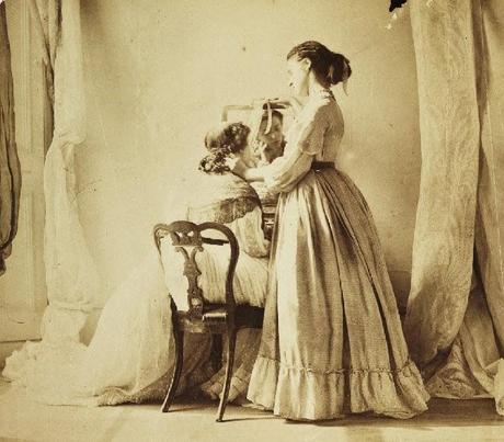 Lady Clementina Hawarden, the first fashion photographer in history.