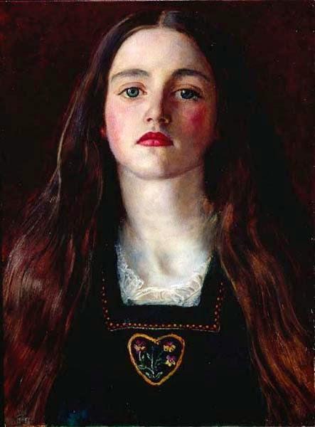 Sir John Everett Millais ed i suoi affetti, dipinti su tela.