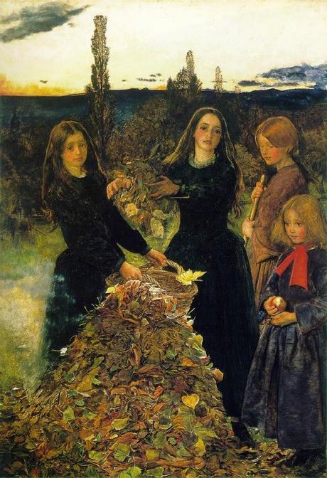 Sir John Everett Millais ed i suoi affetti, dipinti su tela.