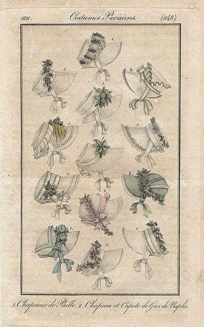 Regency Easter Bonnets and the Vanity Fair.