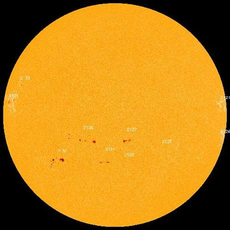 Il Sole il 4 agosto 2014 - Credit: SDO/HMI