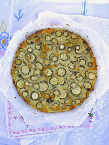 Scarpaccia Viareggina (dolce di zucchine)