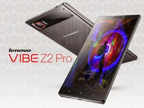 lenovo vibe z2 pro Lenovo Vibe Z2 Pro ufficiale: ecco le caratteristiche tecniche smartphone  Lenovo Vibe Z2 Pro 