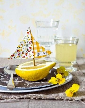 Limoni per una tavola estiva