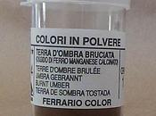 Pigmenti Polvere, Colore Terra d'Ombra Bruciata