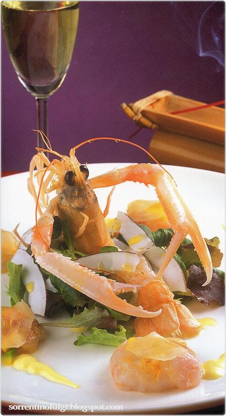 Carpaccio di scampi