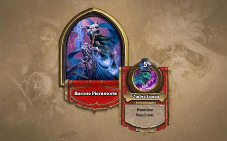 hearthstone Naxxramas ala combattenti Barone Fieramorte