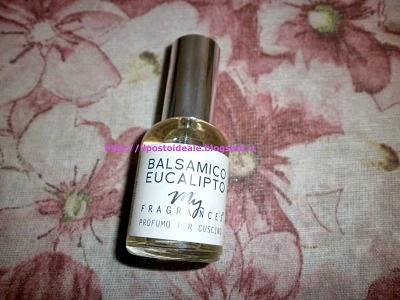 Profumo per cuscino Balsamico Eucalipto