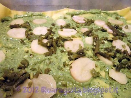 04-strati di pesto, fagiolini e patate