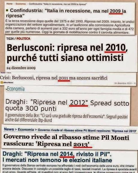 FALLITAGLIA SIAMO NOI...NESSUNO SI SENTA ESCLUSO: PIL -0,2%, Italia di nuovo in RECESSIONE...