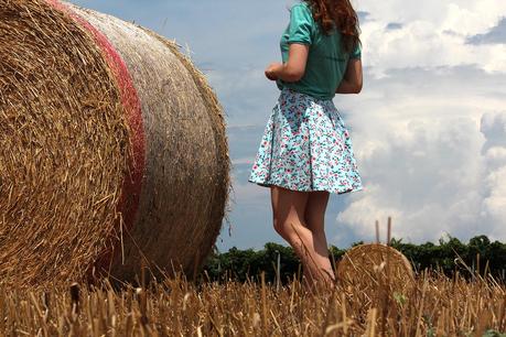 Little peasant girl