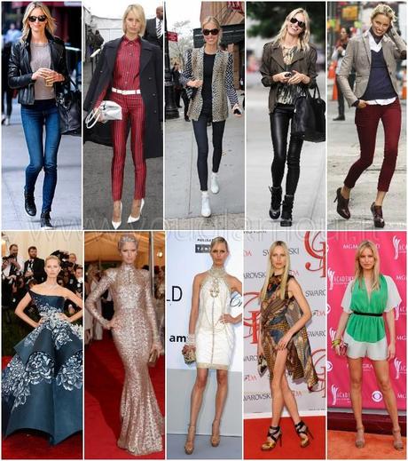 Lo stile della super top model Karolina Kurkova