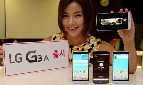 LG rivela un nuovo device: LG G3 A