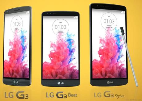 LG G3 Stylus non sarà il diretto avversario del Galaxy Note 4