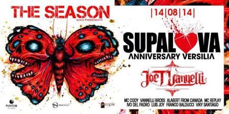 14/8 Joe T Vannelli + Supalova @ The Season Versilia (MS)