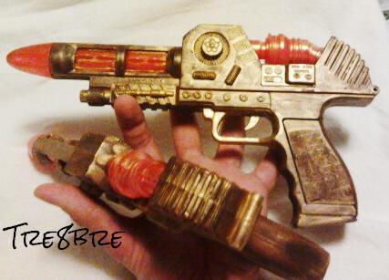 Steampunk Laserguns, by Tre8bre