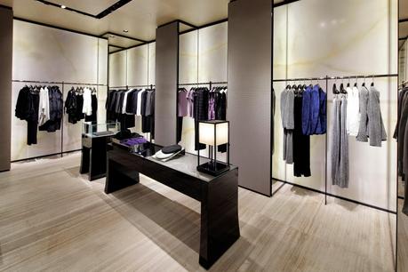 L'apertura della boutique Giorgio Armani ad Almaty Kazakistan