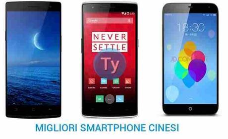 I Migliori telefoni Smartphone Android Cinesi OPPO, XIAOMI, ONE PLUS, MEIZU