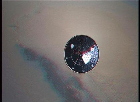 Curiosity Sol 0 Mars Descent Imager Anaglyph 0000MD9999000035E1_DXXX 036E1_DXXX