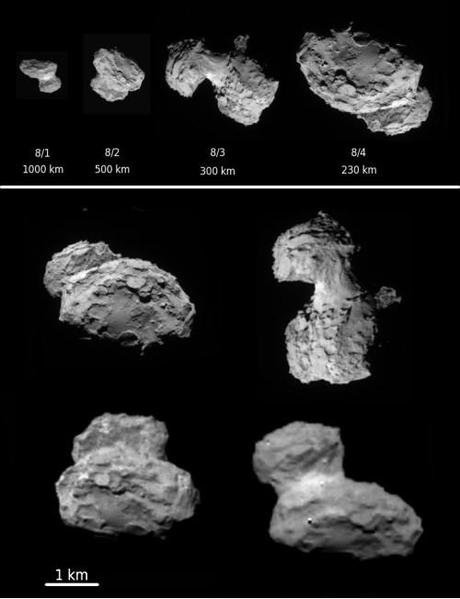 ESA Rosetta: cometa 67P ultime immagini