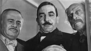 Albert Finney nella sua memorabile interpretazione di Poirot