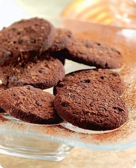 Gallette al cioccolato e nocciole