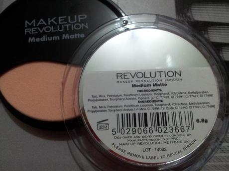 makeup revolution bronzer medium matte london low cost