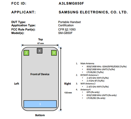 Samsung Galaxy Alpha è stato certificato dalla FCC