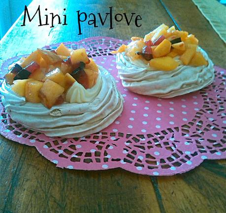 Mini pavlove!!