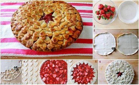 Crostata alle fragole,