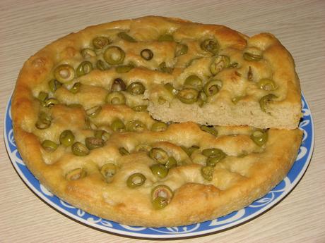 Focaccia alle olive